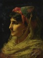 女性の肖像 フレデリック・アーサー・ブリッジマン アラブ
